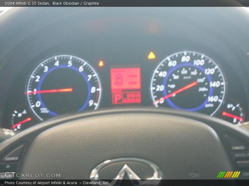 Black Obsidian / Graphite 2004 Infiniti G 35 Sedan