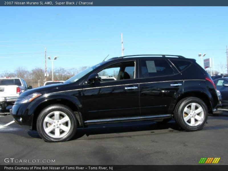Super Black / Charcoal 2007 Nissan Murano SL AWD