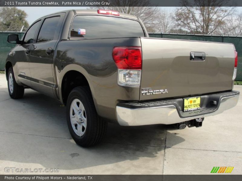 Pyrite Mica / Graphite Gray 2011 Toyota Tundra CrewMax