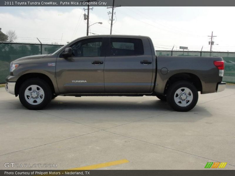 Pyrite Mica / Graphite Gray 2011 Toyota Tundra CrewMax
