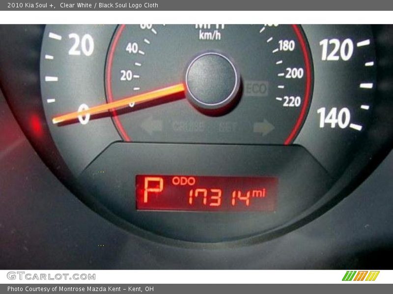 Clear White / Black Soul Logo Cloth 2010 Kia Soul +