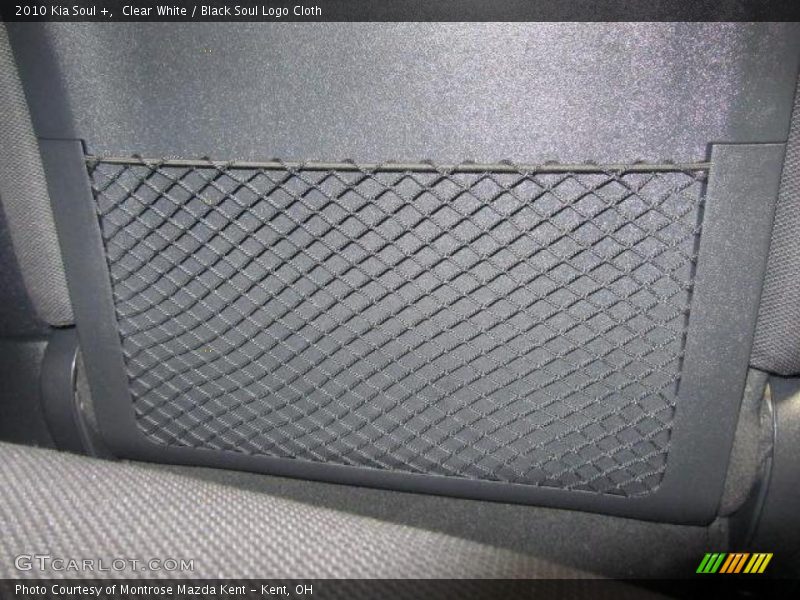 Clear White / Black Soul Logo Cloth 2010 Kia Soul +