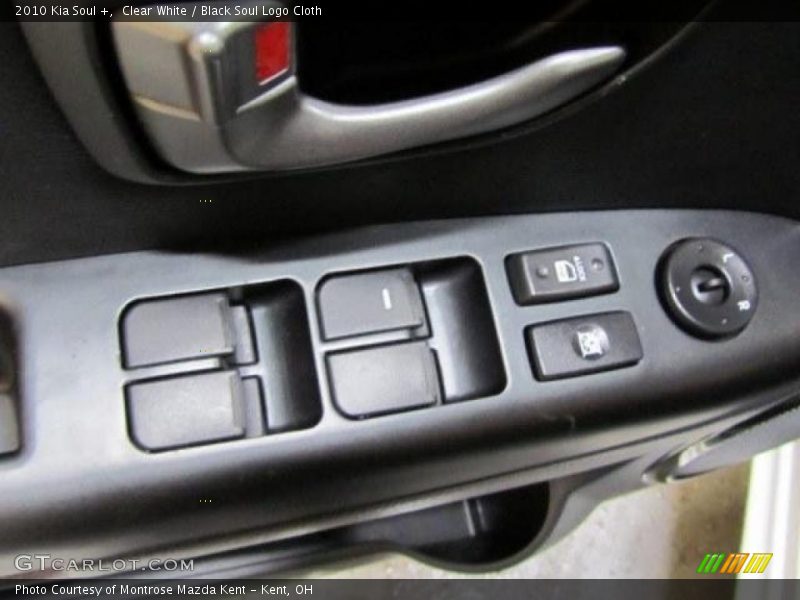 Clear White / Black Soul Logo Cloth 2010 Kia Soul +
