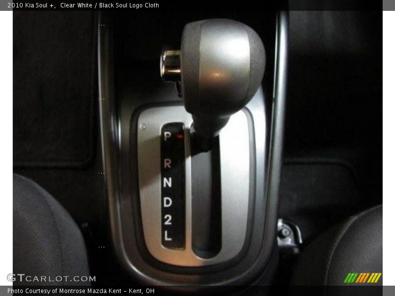 Clear White / Black Soul Logo Cloth 2010 Kia Soul +