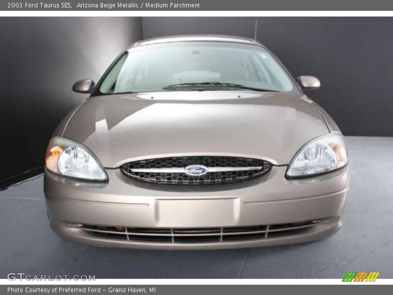 Arizona Beige Metallic / Medium Parchment 2003 Ford Taurus SES