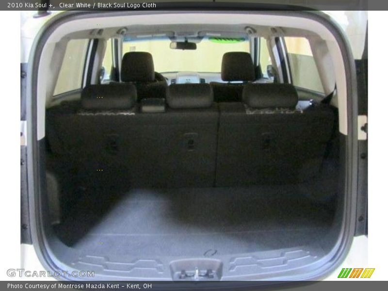 Clear White / Black Soul Logo Cloth 2010 Kia Soul +