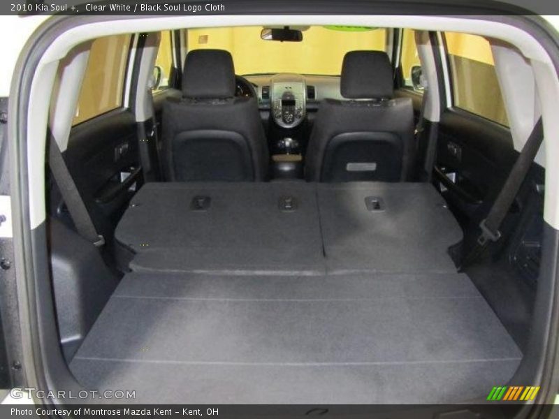 Clear White / Black Soul Logo Cloth 2010 Kia Soul +