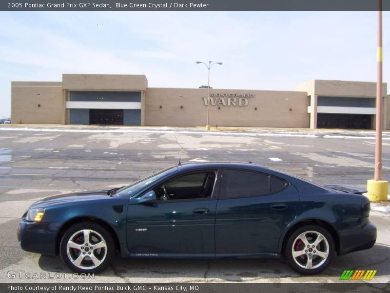 Blue Green Crystal / Dark Pewter 2005 Pontiac Grand Prix GXP Sedan