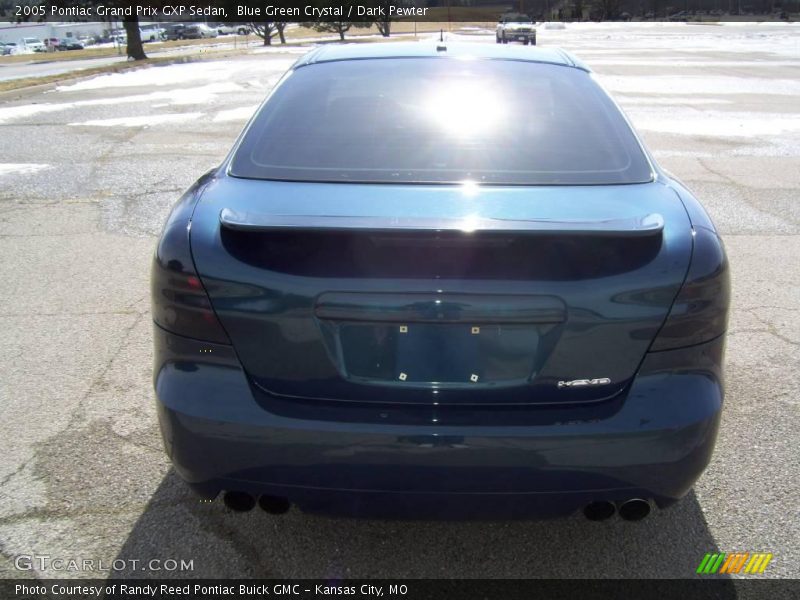 Blue Green Crystal / Dark Pewter 2005 Pontiac Grand Prix GXP Sedan