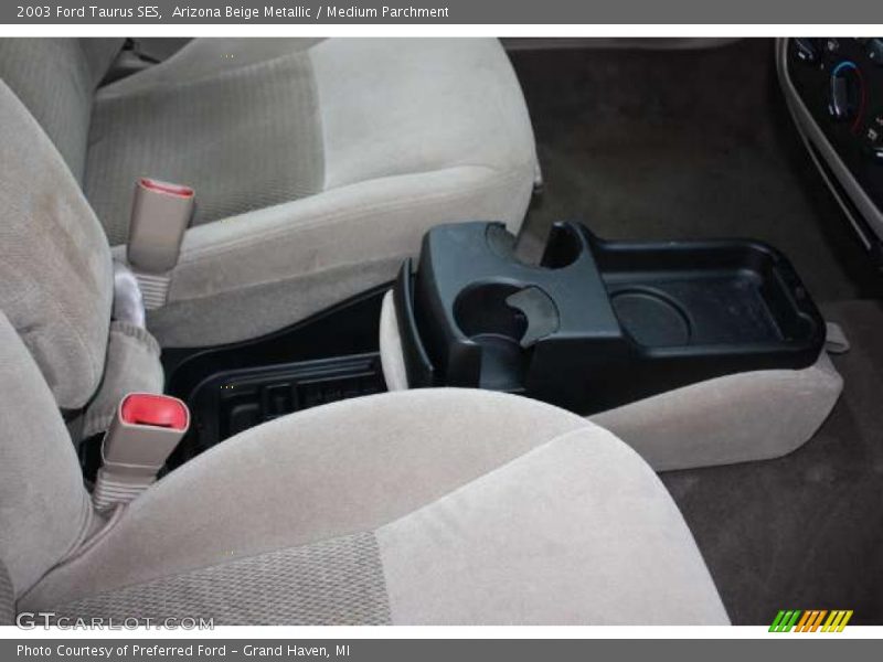 Arizona Beige Metallic / Medium Parchment 2003 Ford Taurus SES