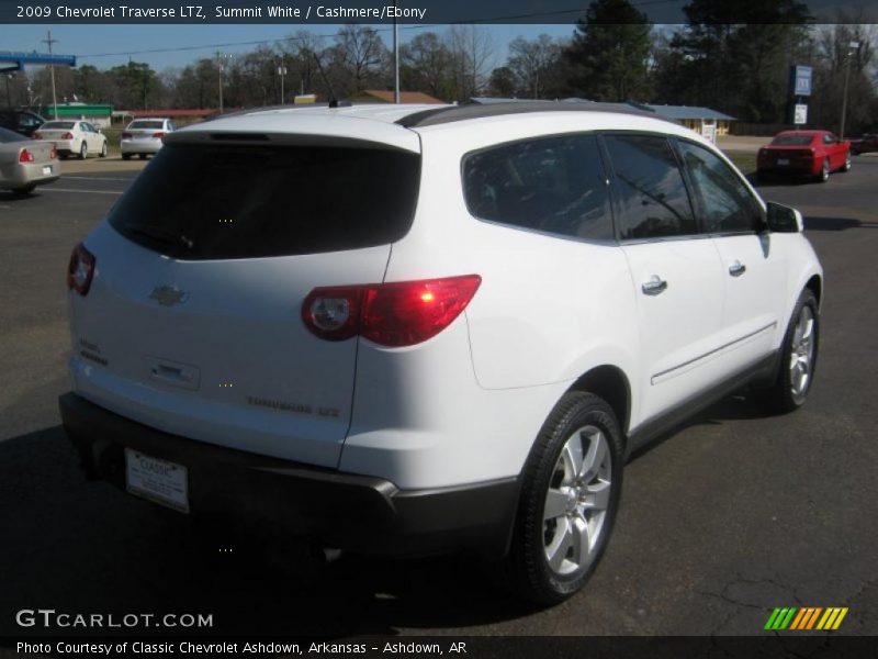 Summit White / Cashmere/Ebony 2009 Chevrolet Traverse LTZ