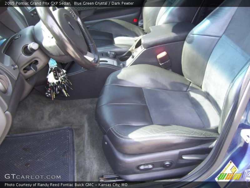 Blue Green Crystal / Dark Pewter 2005 Pontiac Grand Prix GXP Sedan