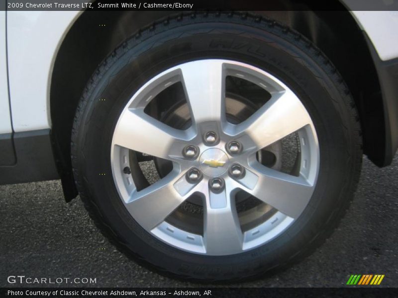 Summit White / Cashmere/Ebony 2009 Chevrolet Traverse LTZ