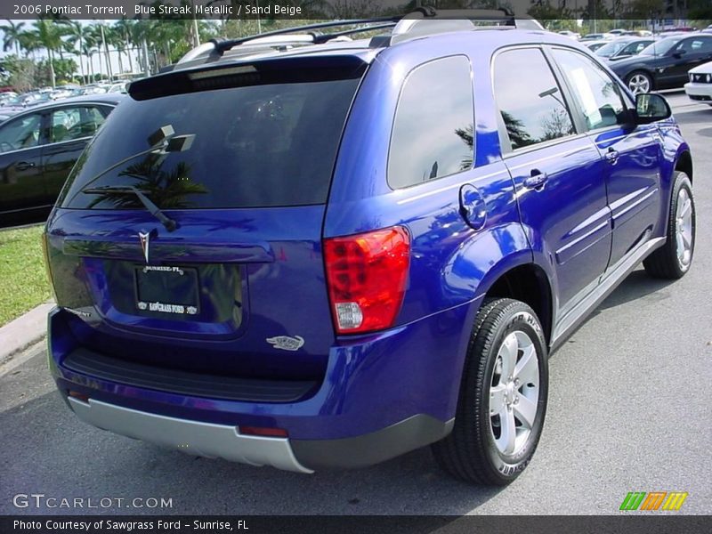 Blue Streak Metallic / Sand Beige 2006 Pontiac Torrent