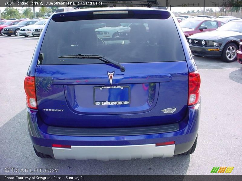 Blue Streak Metallic / Sand Beige 2006 Pontiac Torrent