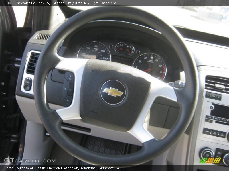 Granite Gray Metallic / Light Cashmere 2007 Chevrolet Equinox LS