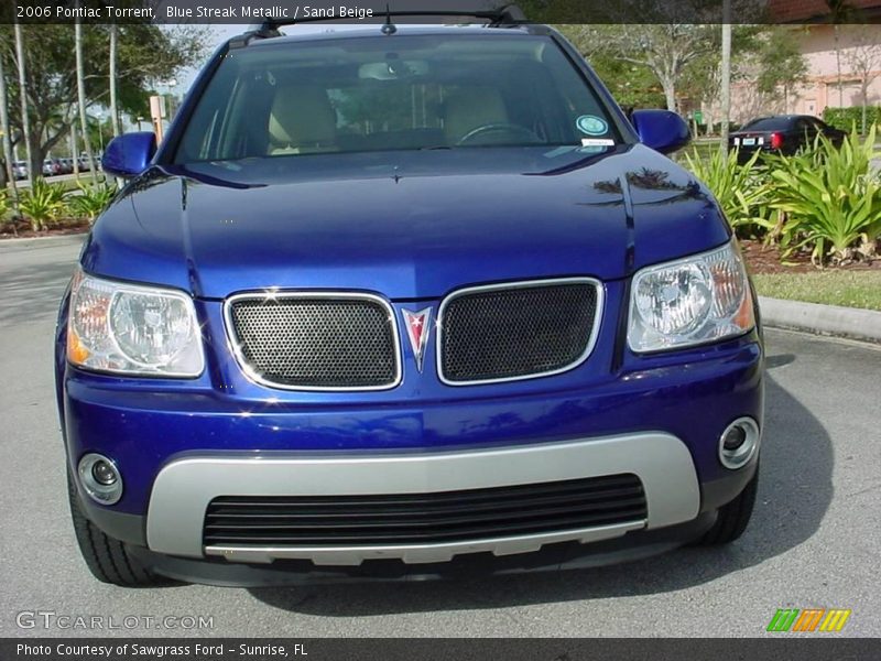 Blue Streak Metallic / Sand Beige 2006 Pontiac Torrent