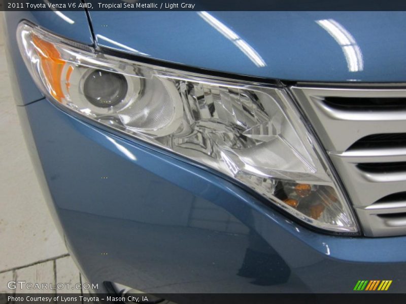 Tropical Sea Metallic / Light Gray 2011 Toyota Venza V6 AWD