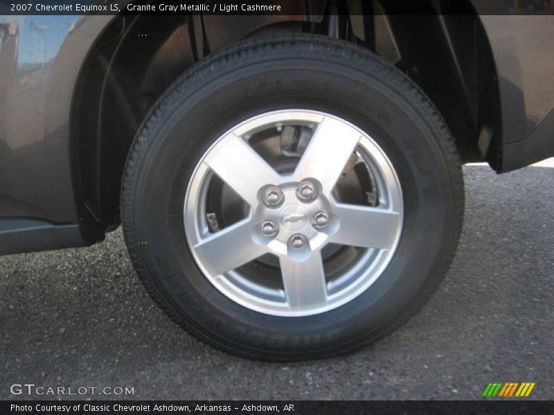 Granite Gray Metallic / Light Cashmere 2007 Chevrolet Equinox LS