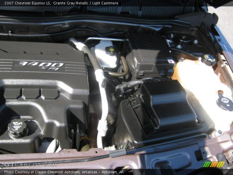 Granite Gray Metallic / Light Cashmere 2007 Chevrolet Equinox LS