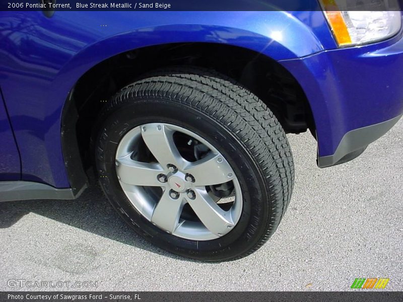 Blue Streak Metallic / Sand Beige 2006 Pontiac Torrent