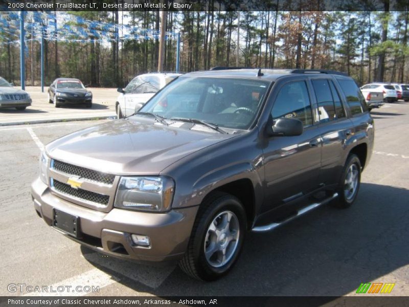 Desert Brown Metallic / Ebony 2008 Chevrolet TrailBlazer LT