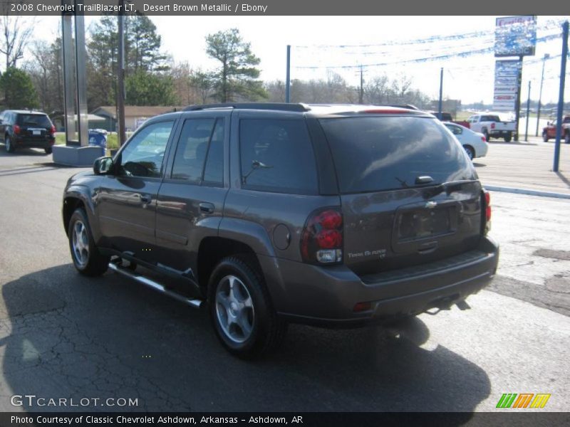 Desert Brown Metallic / Ebony 2008 Chevrolet TrailBlazer LT