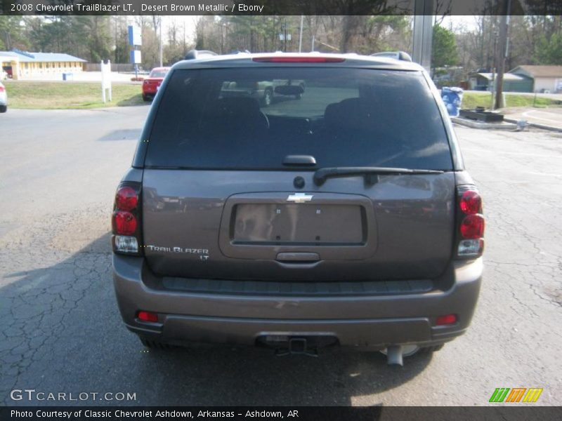 Desert Brown Metallic / Ebony 2008 Chevrolet TrailBlazer LT