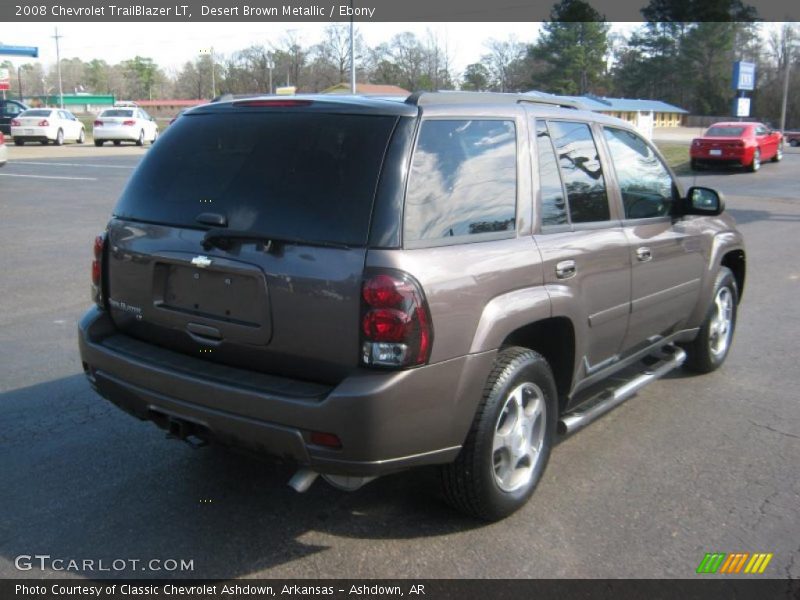 Desert Brown Metallic / Ebony 2008 Chevrolet TrailBlazer LT