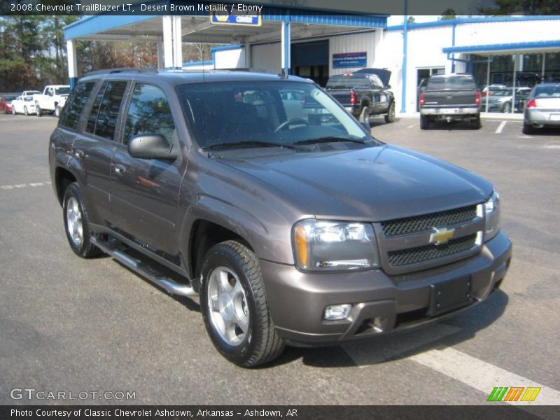 Desert Brown Metallic / Ebony 2008 Chevrolet TrailBlazer LT