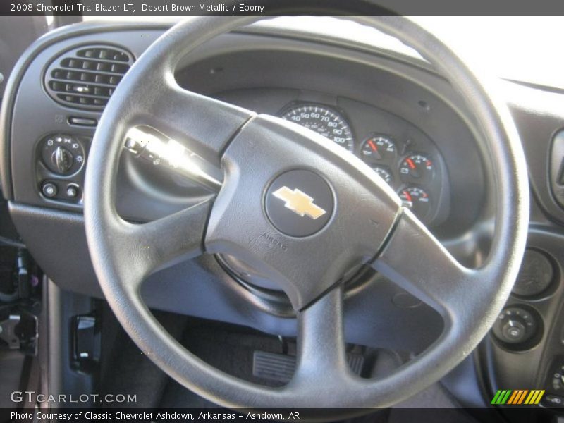 Desert Brown Metallic / Ebony 2008 Chevrolet TrailBlazer LT