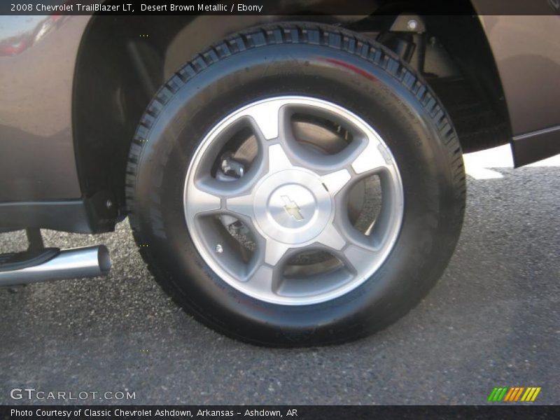 Desert Brown Metallic / Ebony 2008 Chevrolet TrailBlazer LT
