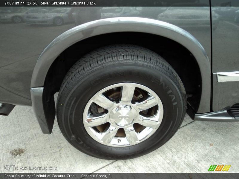 Silver Graphite / Graphite Black 2007 Infiniti QX 56