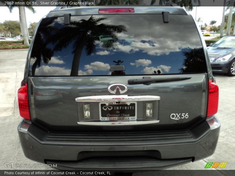 Silver Graphite / Graphite Black 2007 Infiniti QX 56