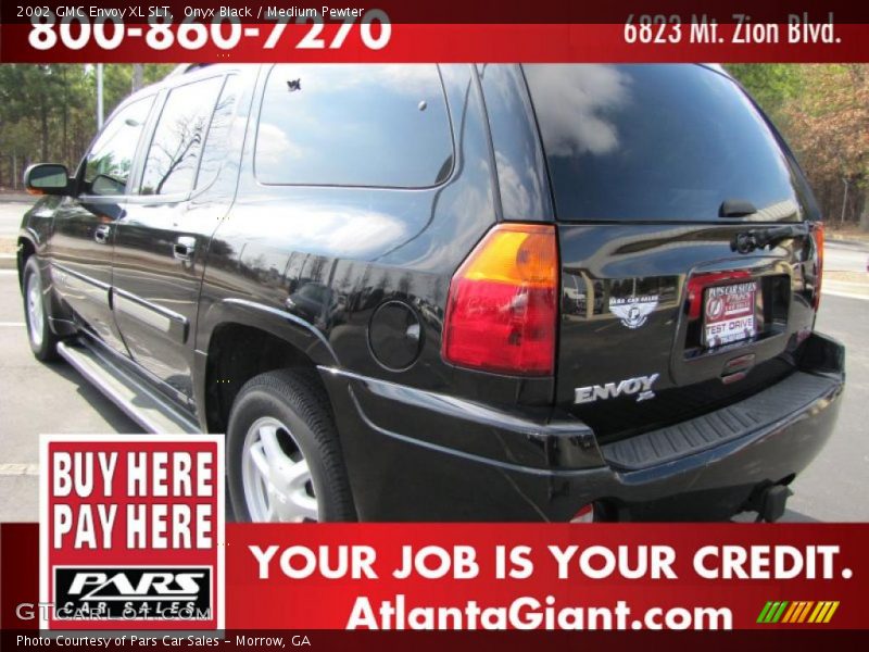 Onyx Black / Medium Pewter 2002 GMC Envoy XL SLT