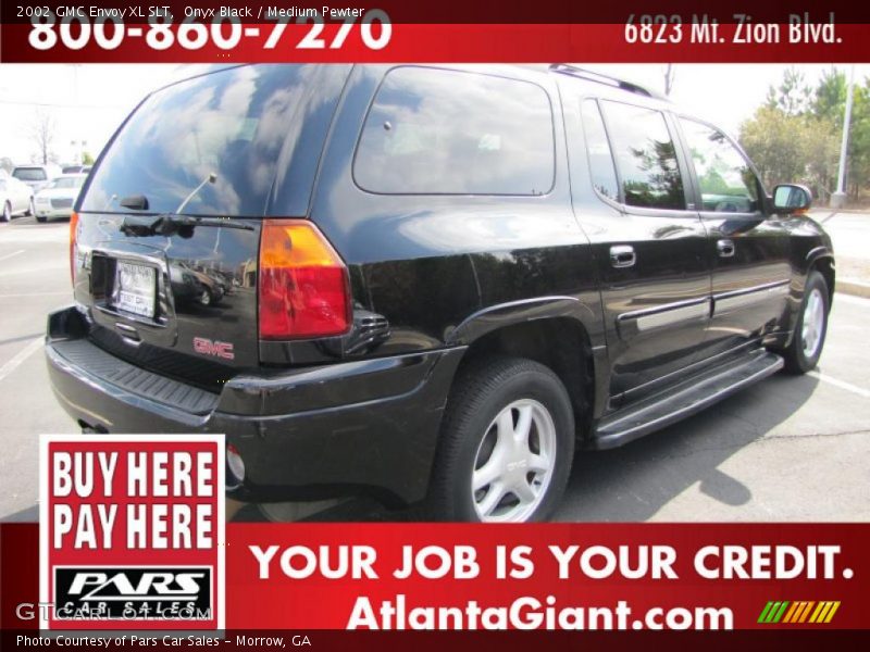 Onyx Black / Medium Pewter 2002 GMC Envoy XL SLT