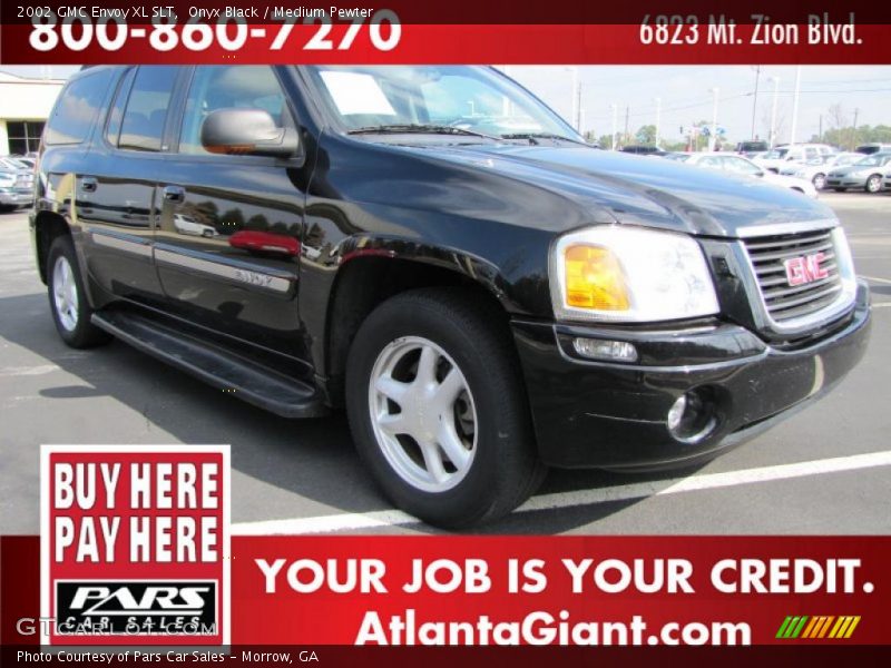 Onyx Black / Medium Pewter 2002 GMC Envoy XL SLT