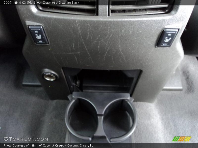 Silver Graphite / Graphite Black 2007 Infiniti QX 56
