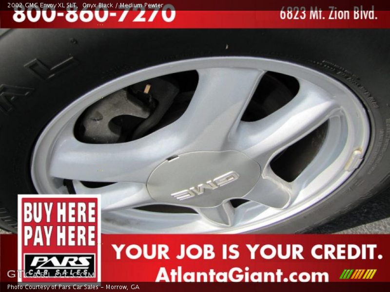 Onyx Black / Medium Pewter 2002 GMC Envoy XL SLT