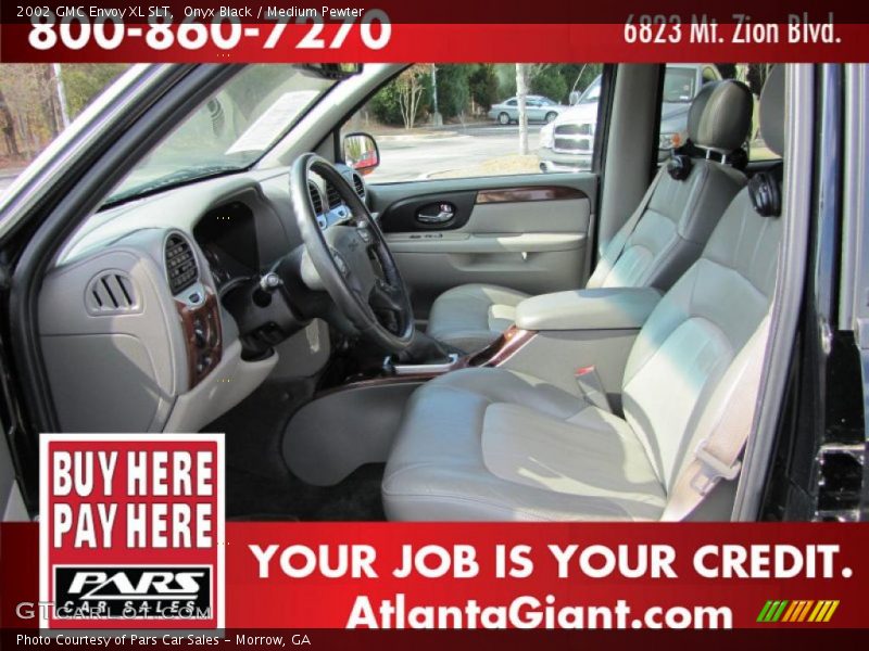 Onyx Black / Medium Pewter 2002 GMC Envoy XL SLT