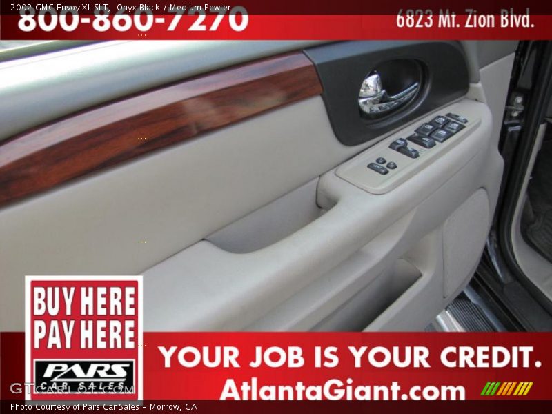 Onyx Black / Medium Pewter 2002 GMC Envoy XL SLT