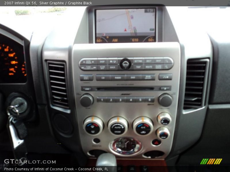 Silver Graphite / Graphite Black 2007 Infiniti QX 56