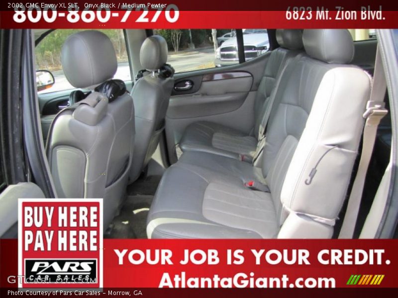 Onyx Black / Medium Pewter 2002 GMC Envoy XL SLT