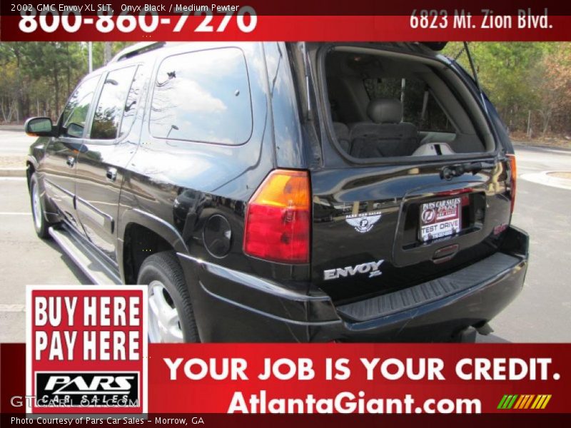 Onyx Black / Medium Pewter 2002 GMC Envoy XL SLT