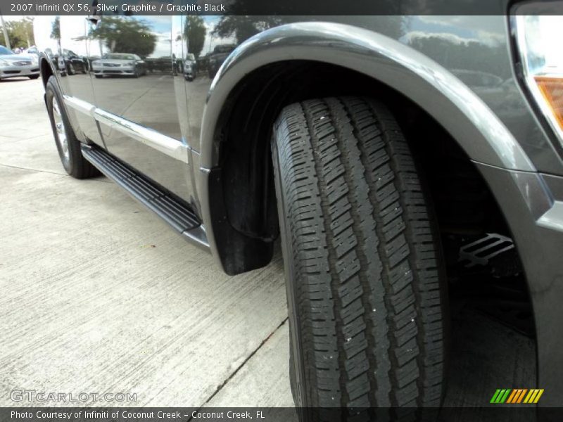 Silver Graphite / Graphite Black 2007 Infiniti QX 56