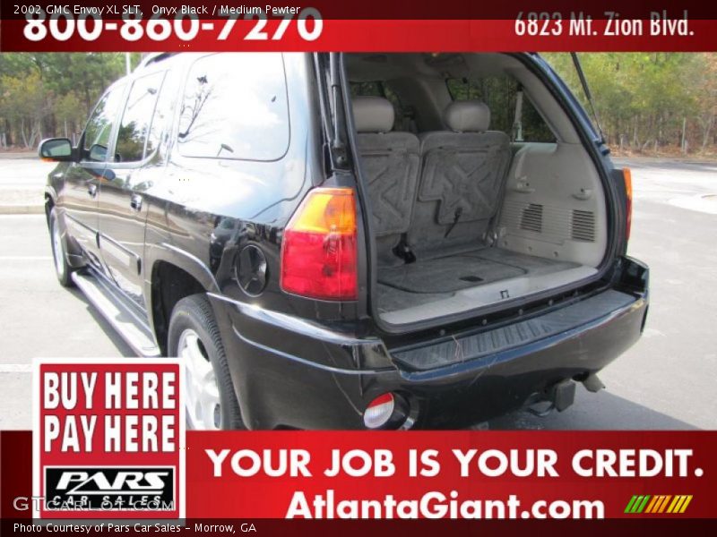 Onyx Black / Medium Pewter 2002 GMC Envoy XL SLT