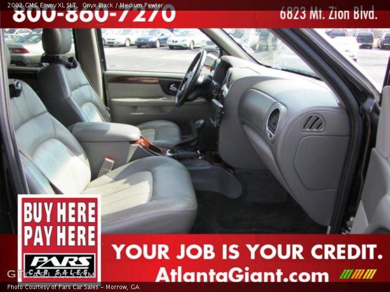 Onyx Black / Medium Pewter 2002 GMC Envoy XL SLT