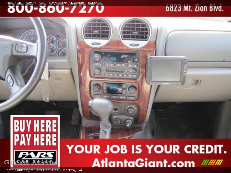 Onyx Black / Medium Pewter 2002 GMC Envoy XL SLT