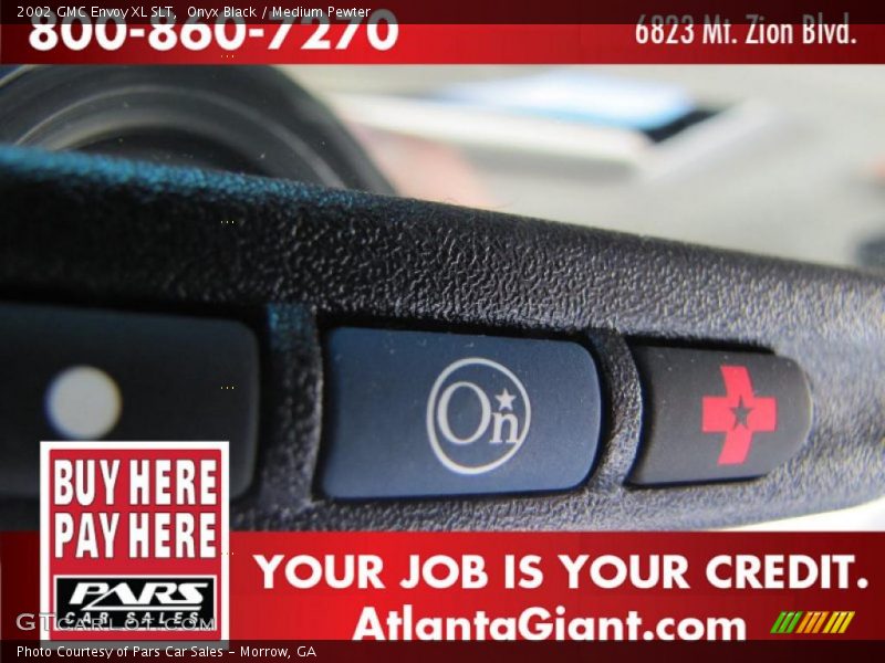 Onyx Black / Medium Pewter 2002 GMC Envoy XL SLT