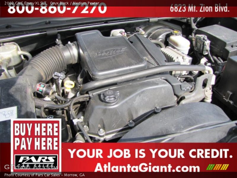 Onyx Black / Medium Pewter 2002 GMC Envoy XL SLT